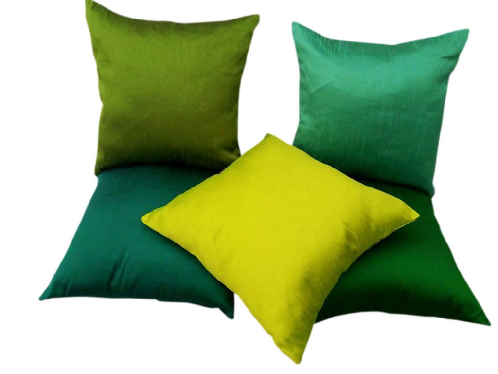 Go Green 5 Shades Of Green Cushion Covers Cushion Mart