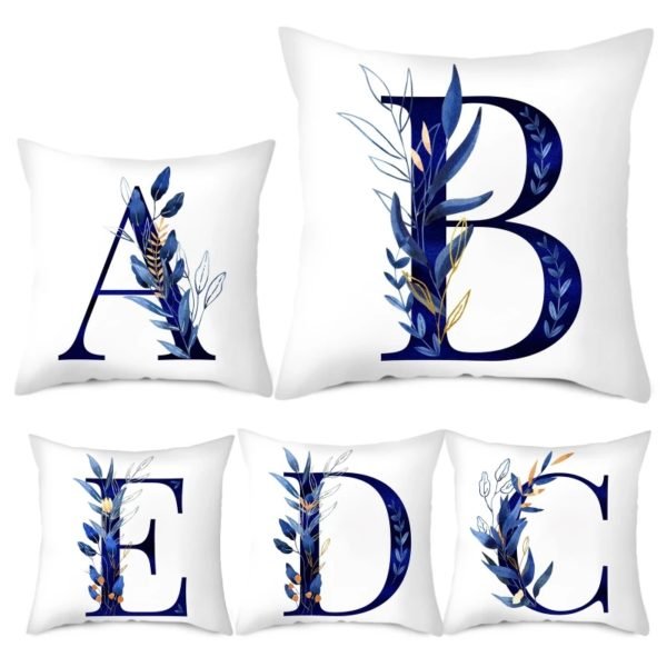 Alphabetically Designed Cushions - Sri Lanka