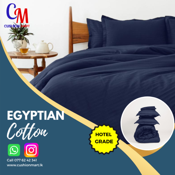 Hotel Quality Egyptian Stripe Bed Sheet
