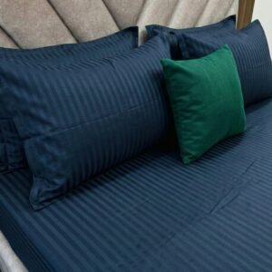 Egyptian Stripe Bed Sheet - ECS -103 - Sri Lanka