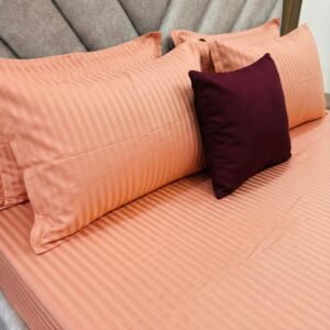 Egyptian Stripe Bed Sheet - ECS -108 - Sri Lanka