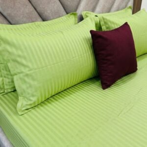 Egyptian Stripe Bed Sheet - ECS -109 - Sri Lanka