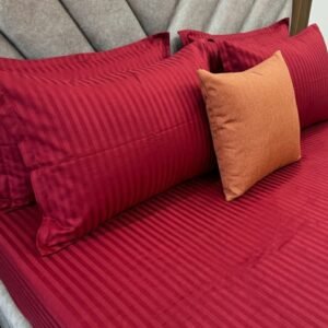 Egyptian Stripe Bed Sheet - ECS -101 - Sri Lanka