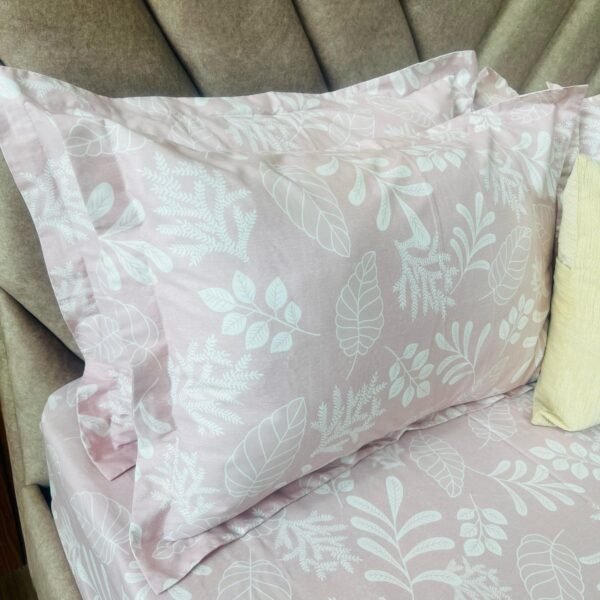 Cotton Bedsheet - PR Light Pink - Sri Lanka