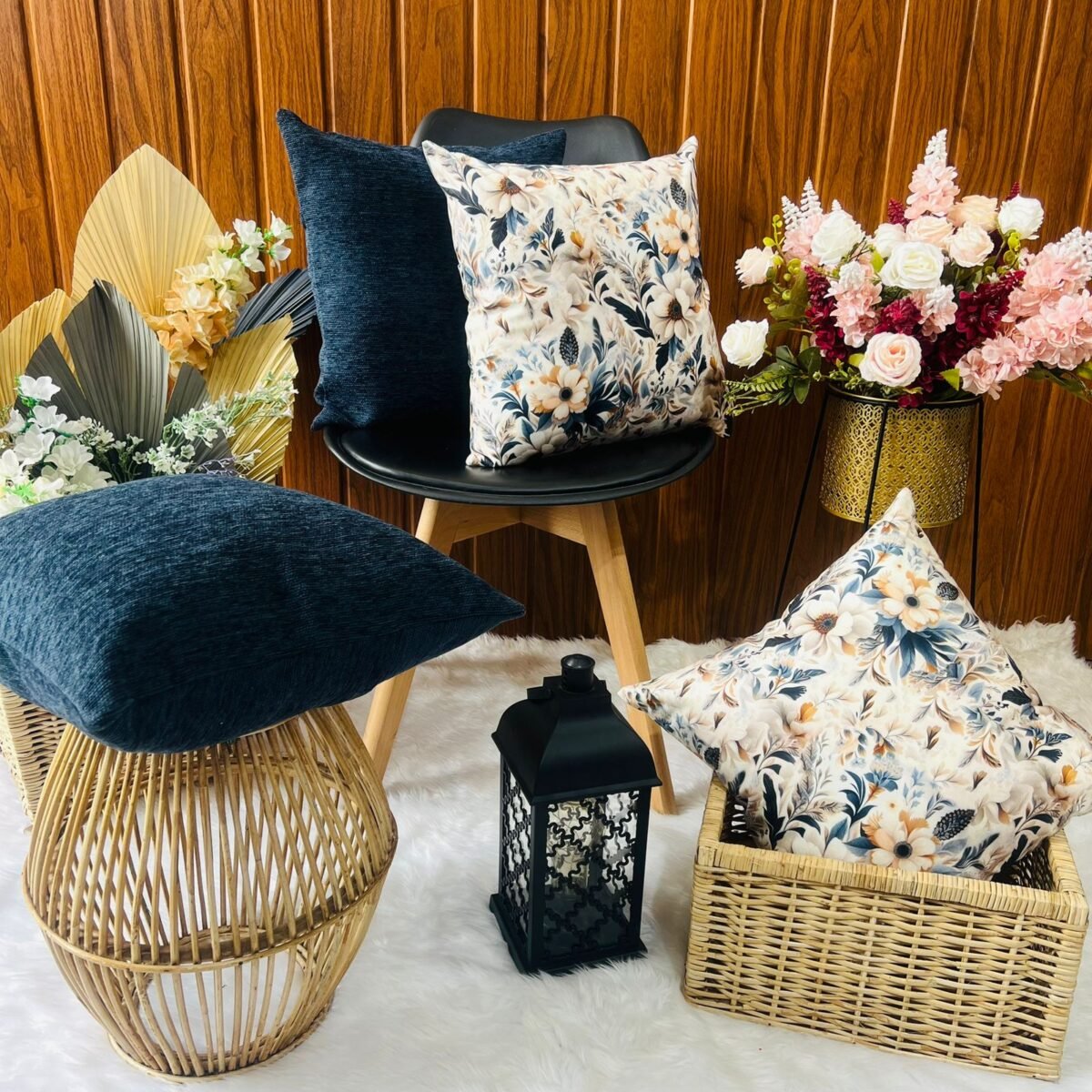 Printed Cushion Covers - Petal Perfection - Sri Lanka - Image 3