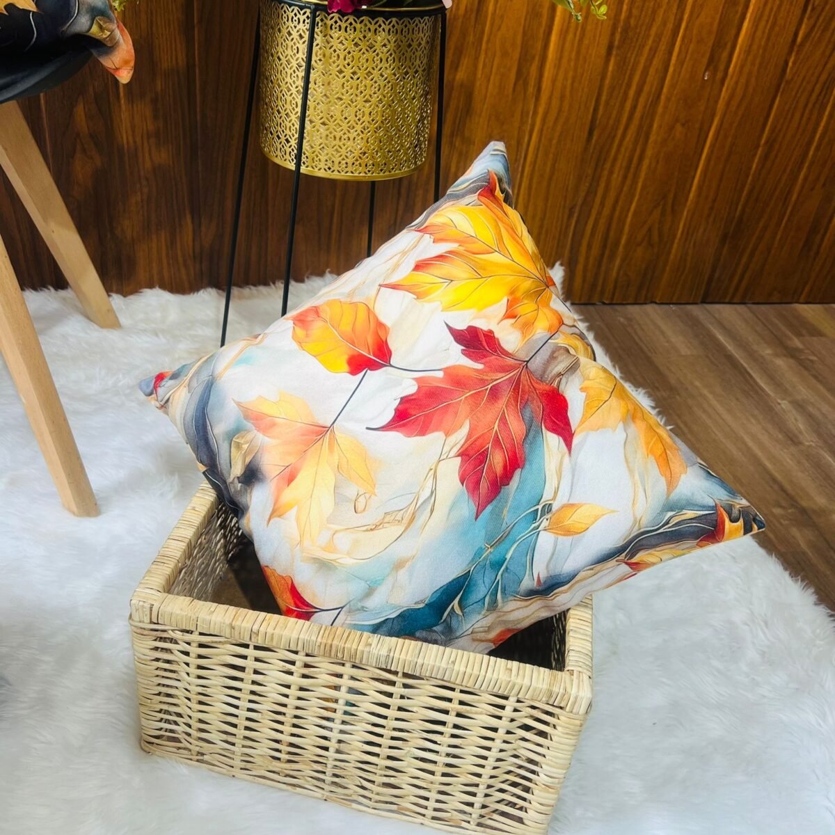 Printed Cushion Covers - Maple Tree Leaves - Sri Lanka