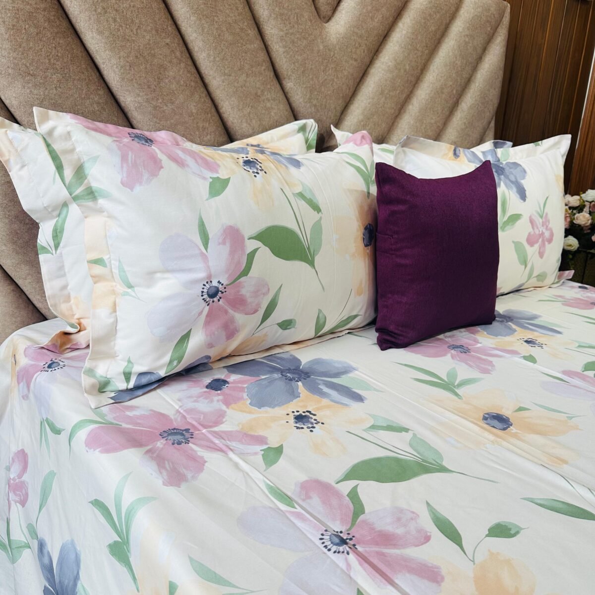 Cotton Bedsheet - PR Floral - Sri Lanka - Image 2