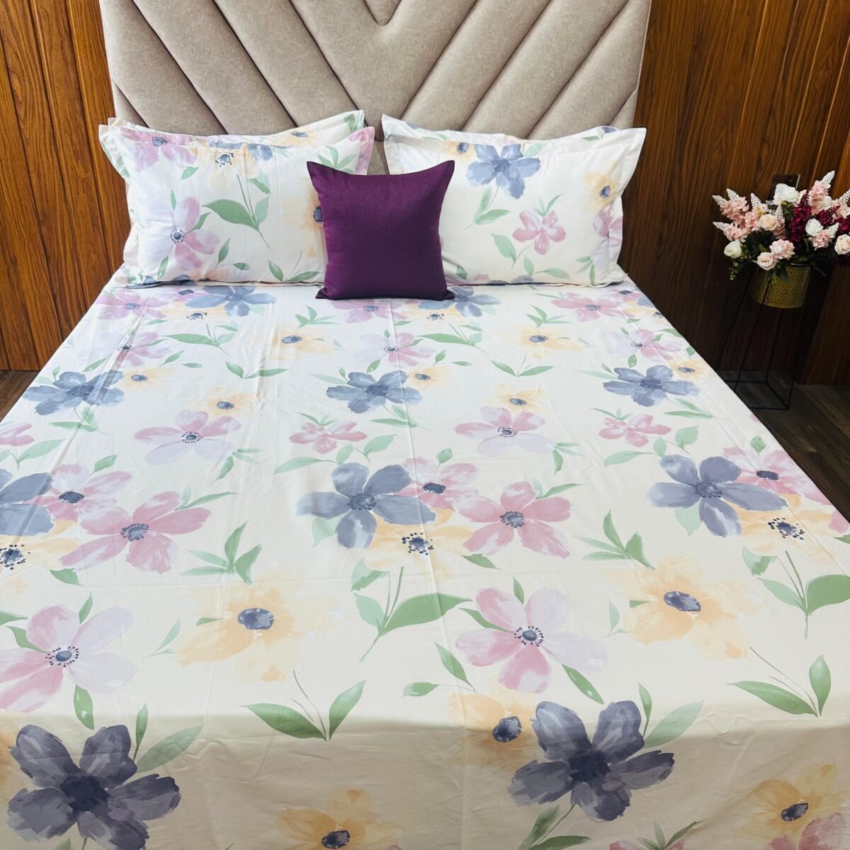 Cotton Bedsheet - PR Floral - Sri Lanka - Image 4