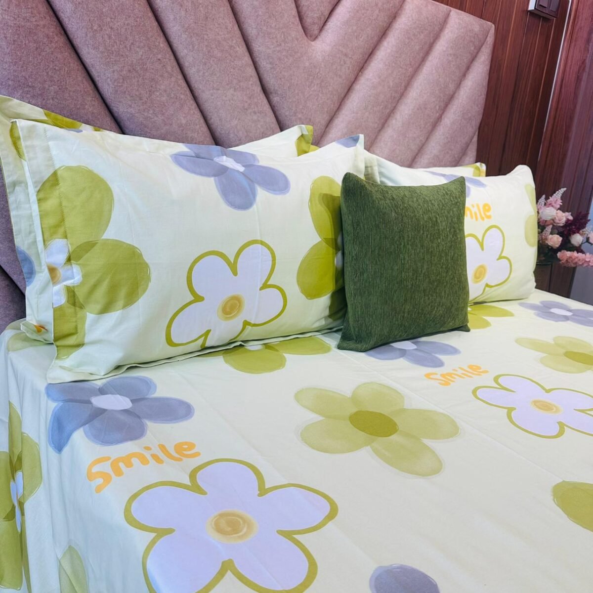Cotton Bedsheet - PR Smile - Sri Lanka