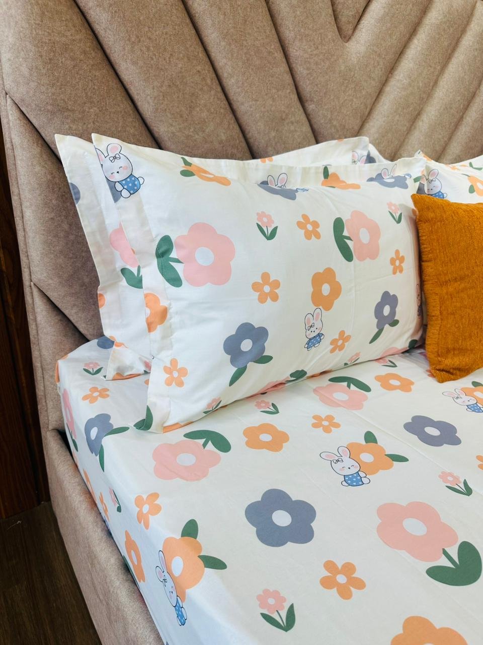 Cotton Bedsheet - PR Floral - Sri Lanka