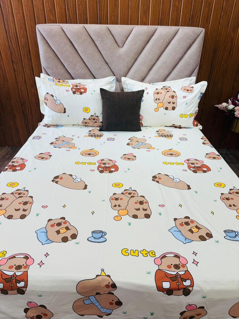 Cotton Bedsheet - PR Bunny Teddy - Sri Lanka - Image 5