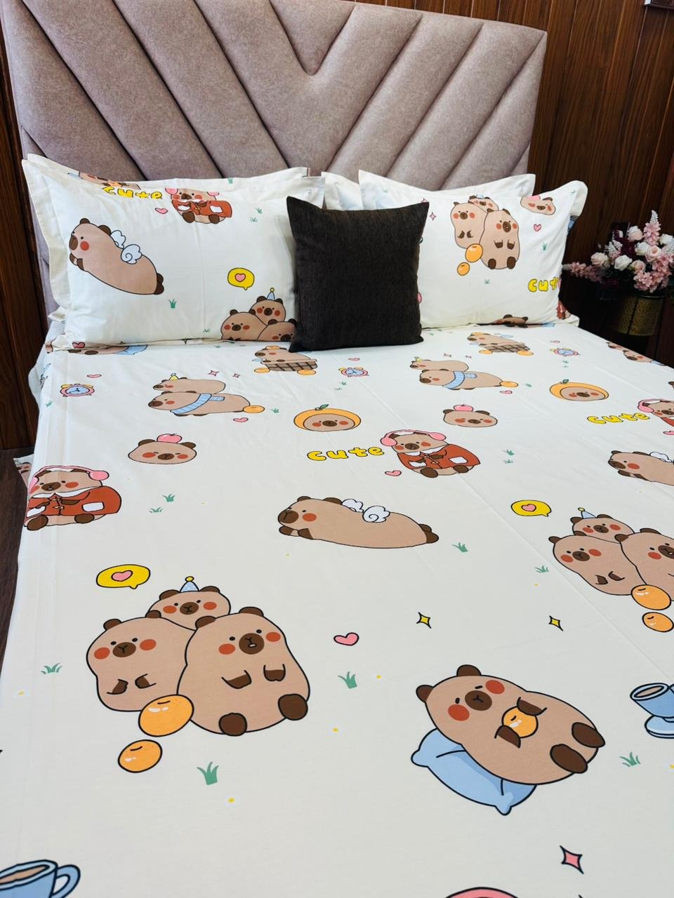 Cotton Bedsheet - PR Bunny Teddy - Sri Lanka - Image 4