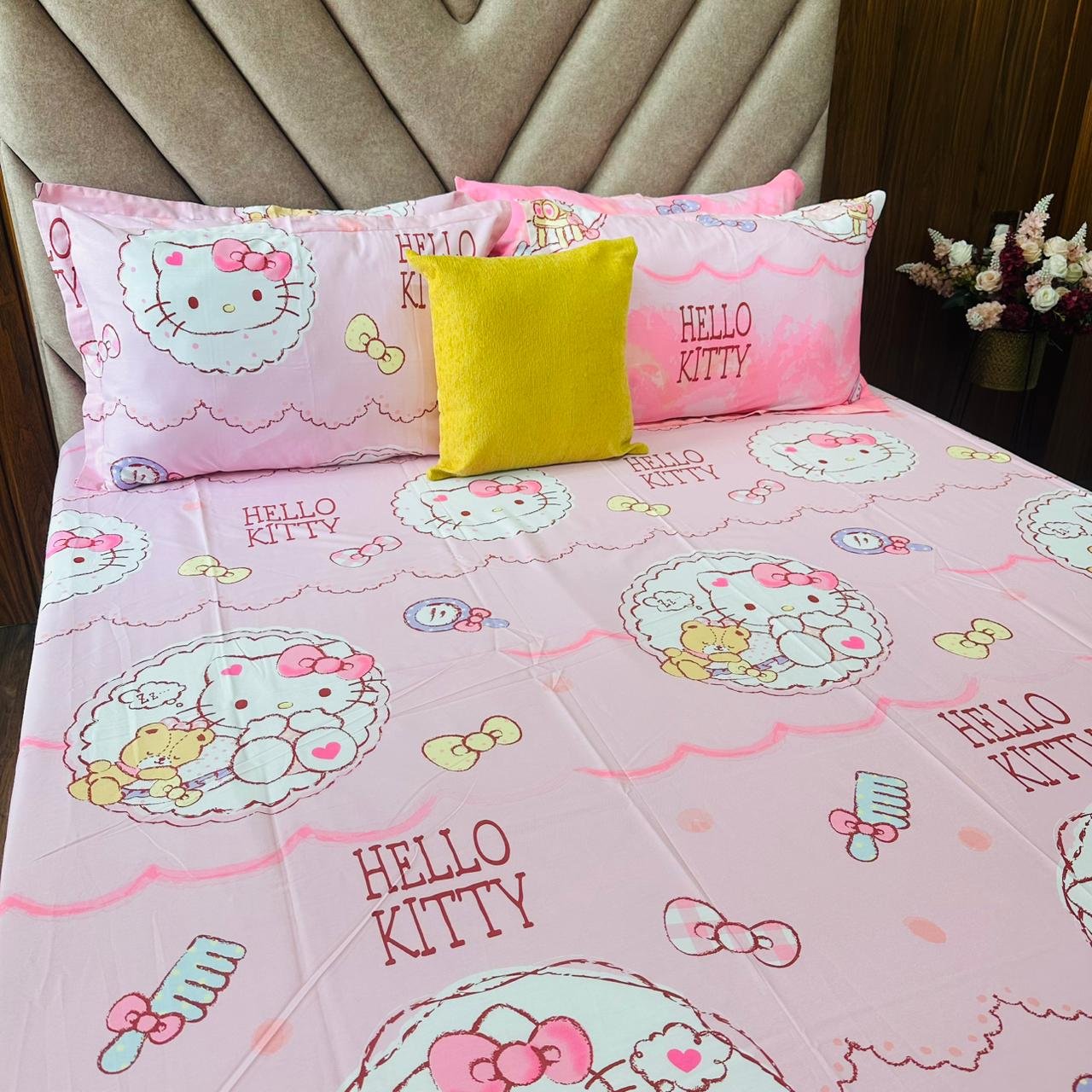 Cotton Bedsheet - PR Hello Kitty - Sri Lanka - Image 3