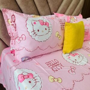 Cotton Bedsheet - PR Hello Kitty - Sri Lanka