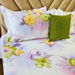 Cotton Bedsheet - PR Purple - Sri Lanka
