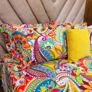Cotton Bedsheet -PAISLEY FLORAL- Sri Lanka