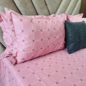 Cotton Bedsheet - PR Pink Box - Sri Lanka