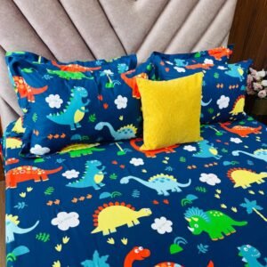 Cotton Bedsheet - PR Dino Land - Sri Lanka