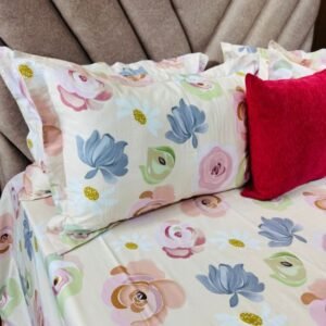 Cotton Bedsheet - PR Spring Garden - Sri Lanka