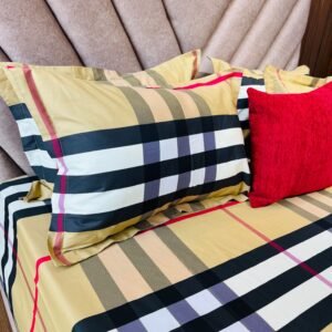 Cotton Bedsheet - PR Heritage Check - Sri Lanka