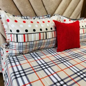 Cotton Bedsheet - PR Burberry - Sri Lanka