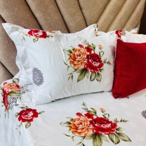 Cotton Bedsheet - PR Royal Rose Mandala - Sri Lanka