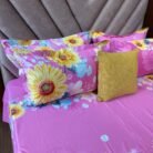 sunflower in Pink bg