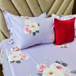 Cotton Bedsheet - Rosy Bouquet - Sri Lanka