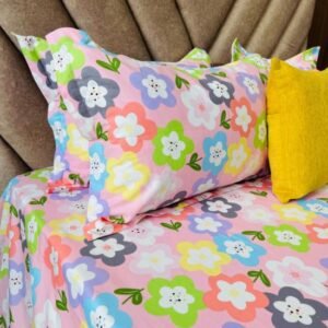 Cotton Bedsheet - Multi Bloom - Sri Lanka
