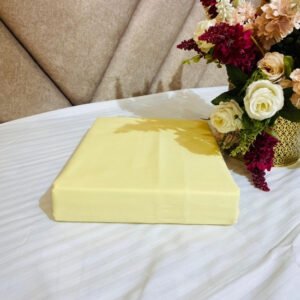 Cotton Bedsheet - Pale Butter - Sri Lanka