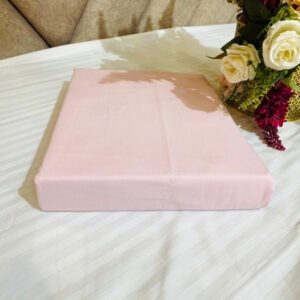 Cotton Bedsheet - Baby Pink - Sri Lanka