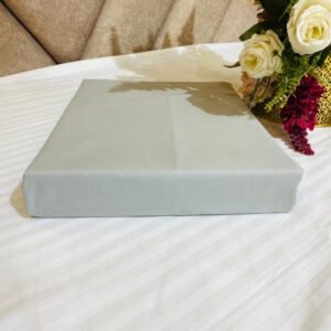 Cotton Bedsheet - Silver Grey - Sri Lanka