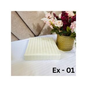 Egyptian Stripe Bed Sheet- EX -01 (250TC) - Sri Lanka
