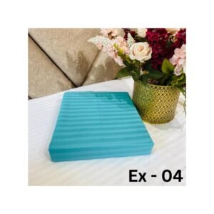 Egyptian Stripe Bed Sheet- EX -04 (250TC) - Sri Lanka