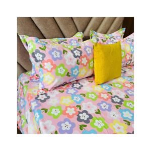 Cotton Bedsheet - Multi Bloom - Sri Lanka
