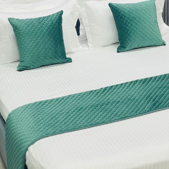 Bed Runner teal1