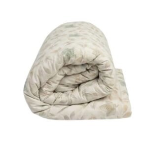 Duvet Cover Only - Printed Scandi Leaf  - Sri Lanka