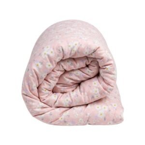 Duvet Cover Only - Printed Pink Spring Flower - Sri Lanka