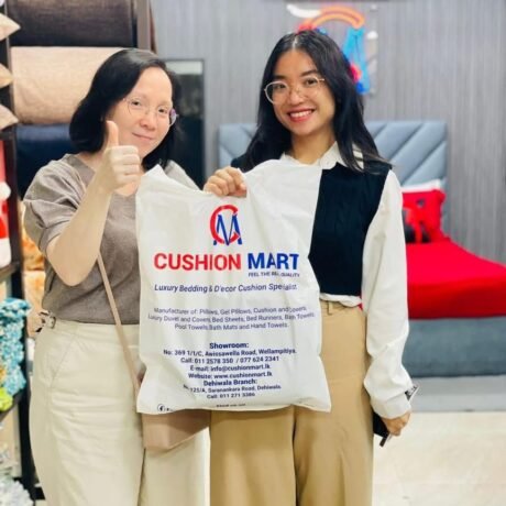 🇲🇾✨ Happy Customer from Malaysia!Thank you for purchasing our beautiful cushion covers from Cushion Mart. We’re proud to bring comfort and style beyond Sri Lanka 🌍  Cushion Mart - Dehiwala Branch   DM us to place your order today!