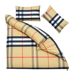 Duvet Cover pack - Royal Check Beige- Sri Lanka