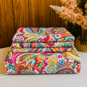 Cotton Bedsheet -PAISLEY FLORAL- Sri Lanka