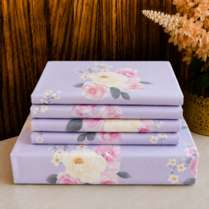 Cotton Bedsheet -Pastel Floral- Sri Lanka