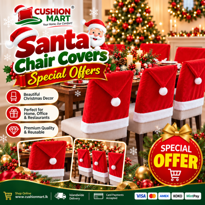 Festive Santa Chair Cover Sale Festive Santa Chair Cover Sale
