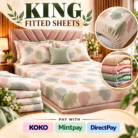 KING Fitted Sheets Botanical Bedroom Ad
