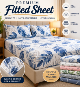 PRINTED FITTED SHEET - SRILANKA