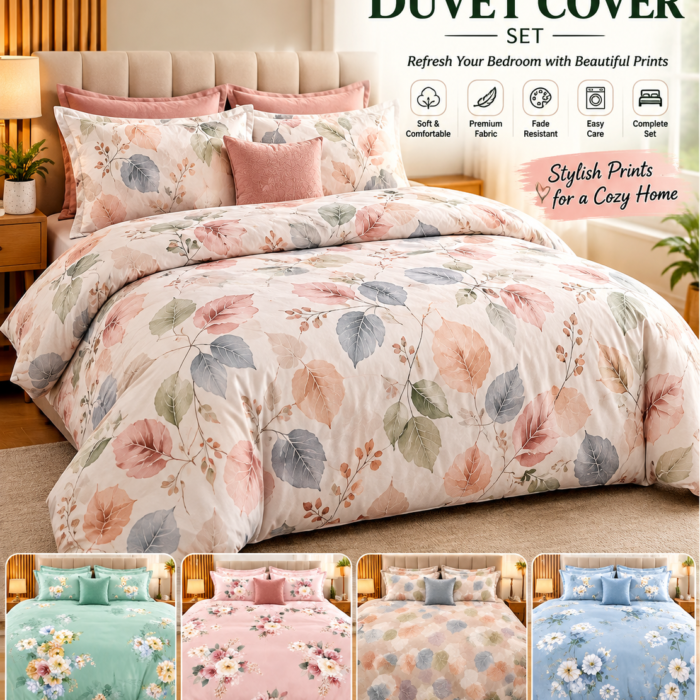 Printed Duvet Cover Set Showcase